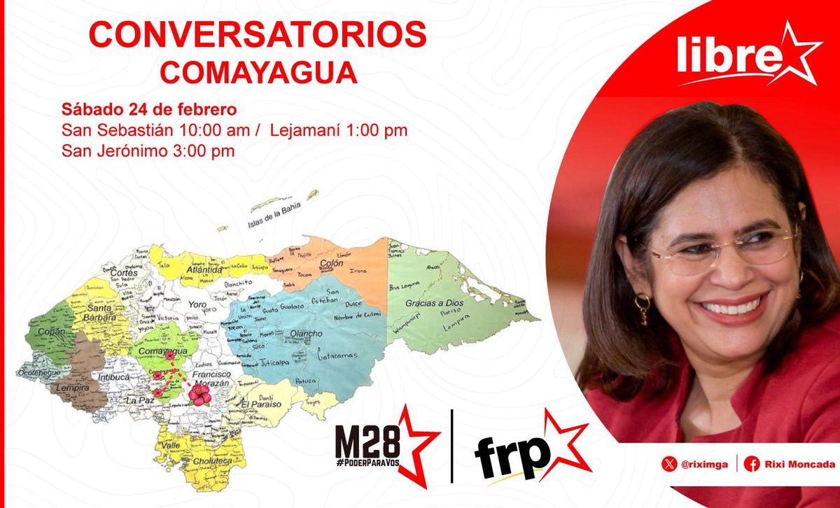 riximga's tweet photo. Este sábado 24 de febrero les invito a encontrarnos para continuar construyendo la unidad política hacia una nueva victoria. Venceremos! https://t.co/BtB1400q2q