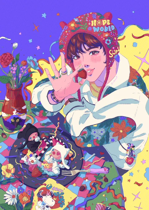 Late to the party but #HappyHobiDay  Labyu  