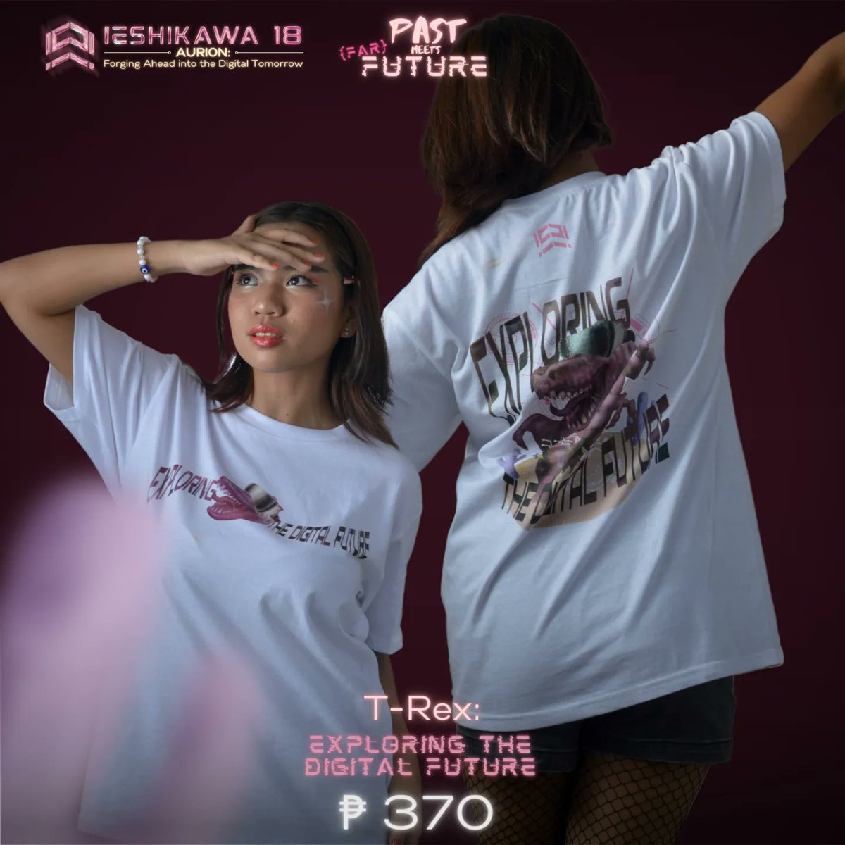 IEshikawa's tweet photo. Check out this year's line of IEshikawa 18 merchandise as you embark on a futuristic journey alonside our trusty dino explorers! 🦕🌵 

If you're still undecided about purchasing, don't wait too long -- preorders are open, but only until March 6th! https://t.co/MJHWBJBrUj
