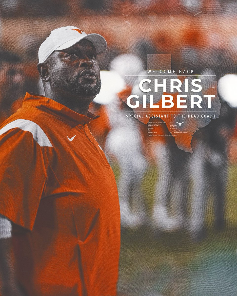 Welcome back to the Forty, Chris Gilbert! Special Assistant to the Head Coach 🤘 @ChrisGilbert_1