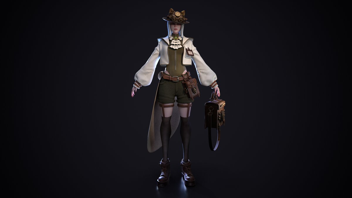 deerdeerart's tweet photo. final render🧙‍♂️ #3dmodeling #character #b3d https://t.co/HJEqVeIAUh