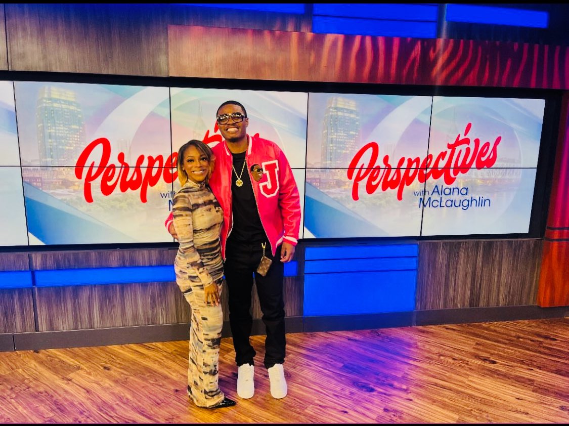 iam_j_jackson's tweet image. Ah man this is dope, my first time being on TV. Fox 17 Nashville “Alanas Perspectives” 🏆🙏🏾🤞🏾
