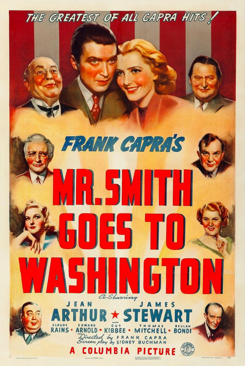 PercevalPress's tweet photo. #RecommendedViewing:
MR. SMITH GOES TO WASHINGTON
-directed by Frank Capra https://t.co/yurRytEhqX