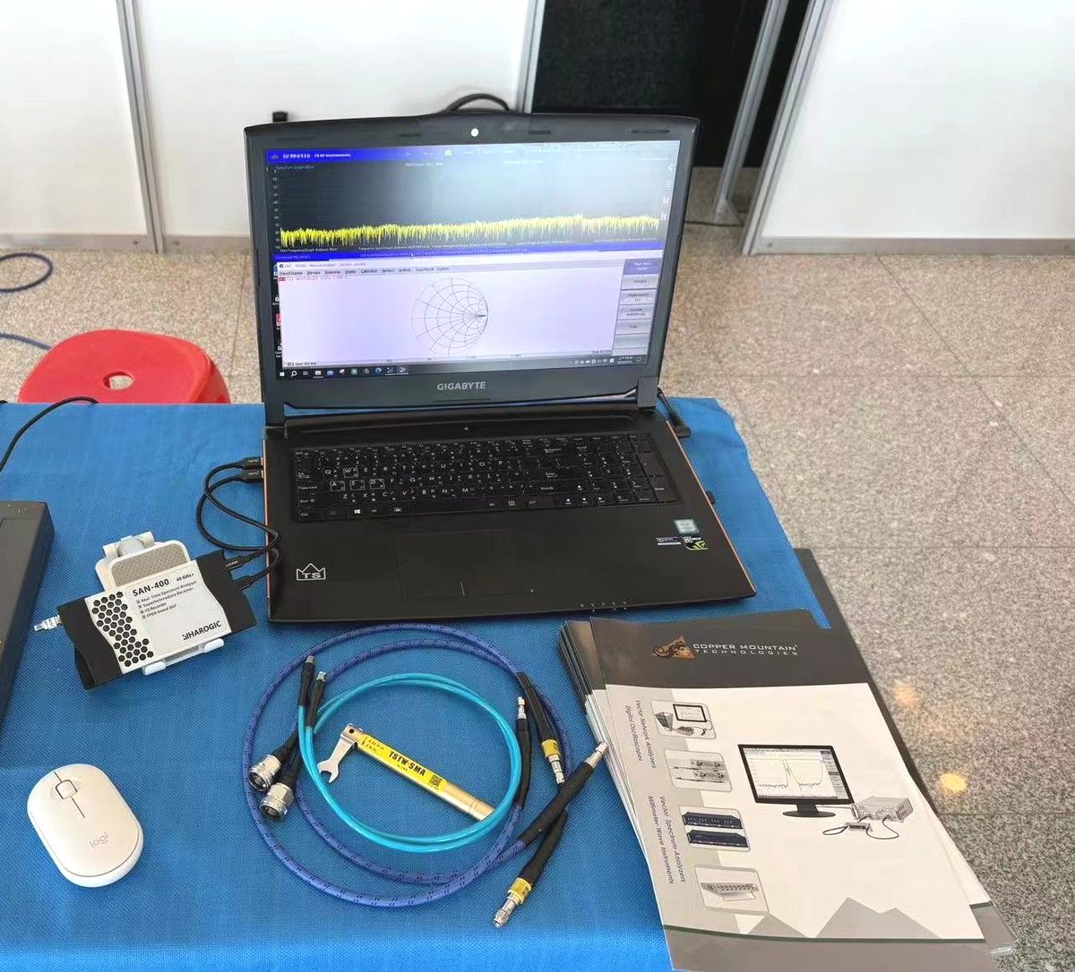 Come and meet our compact #spectrum analyzer. #HAROGIC is attending the MARITIME SATELLITE SEMINAR in Taiwan via our local distributor TS RF INSTRUMENT. #test #measurement