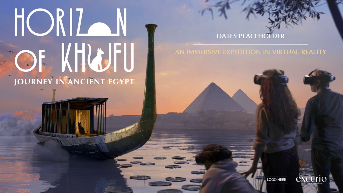 𓄂  𝗛𝗼𝗿𝗶𝘇𝗼𝗻 𝗼𝗳 𝗞𝗵𝘂𝗳𝘂 kicked off in #Beijing. 
The exhibition takes the visitors on an immersive expedition of the Great Pyramid of Giza through LBE #VR technology.  

📅 17 Feb - 17 Jul 2024    
📍 Beijing Phoenix Center
 #Horizonofkhufu #Excurio #VIVEArts #HTCVIVE