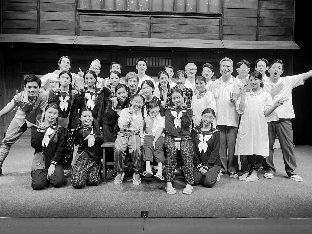 PickledUmepocha's tweet photo. #廣島物語2024 A班初日無事終える事が出来ました。
お足元の悪い中、観にきてくださった皆様ありがとうございました❣️

本日はB班初日です！
おめでとう御座います👏✨
(A班2公演目は23日13:00〜です)

お時間合いましたら是非観ていただきたいです❣️よろしくお願いします☺️

#廣島物語 #A班集合写真 https://t.co/hDXImOUW2c