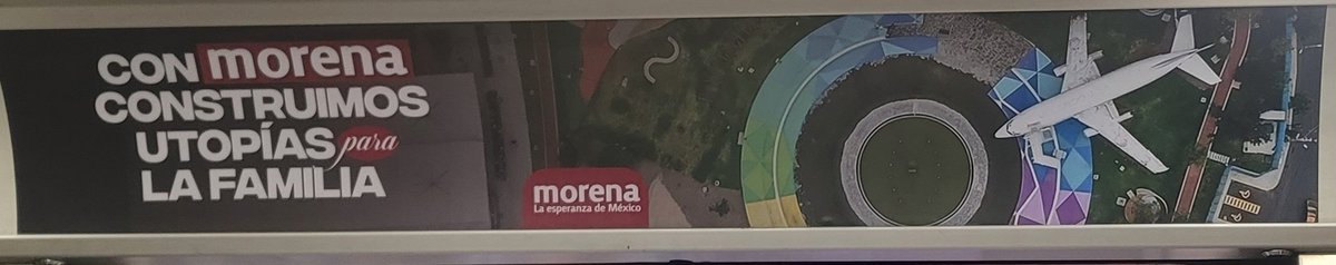 Oye, <a href="/INEMexico/">@INEMexico</a> , ¿ya empezaron las  campañas? ¿O por qué está este anuncio en el <a href="/MetroCDMX/">MetroCDMX</a> ?