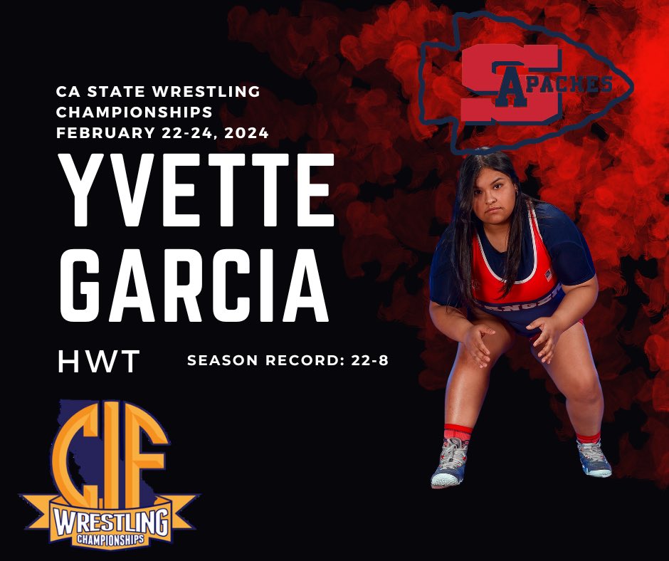 Gaby Flores goes into the State tournament with a 27-18 season record. She will take on Jayna Arrocena of Pacheco High School (SJS) Round 1. Yvette Garcia comes in to the tournament with a 22-8 season record. She will take on Charlene Smith of San Dimas High School (SS) Round 1.