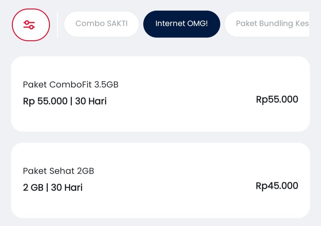 mlv94___'s tweet photo. @Telkomsel min kok pilihan kuota omg cuma begini ya? Lagi error kah? https://t.co/f1cz5SCiuJ