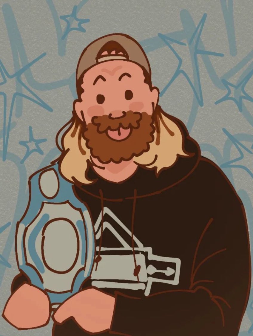 Stumbled on this drawing of me while on IG.
Too SIC.
OUU🥹😘❤️‍🔥

🖌️ :: all blue enthusiast