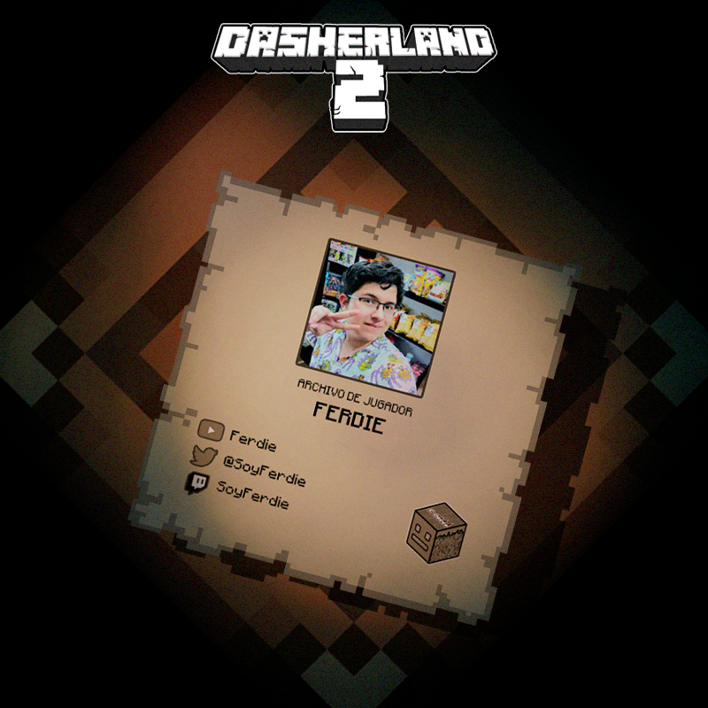 Streamer y twitero 👀
Denle la bienvenida a @SoyFerdie!