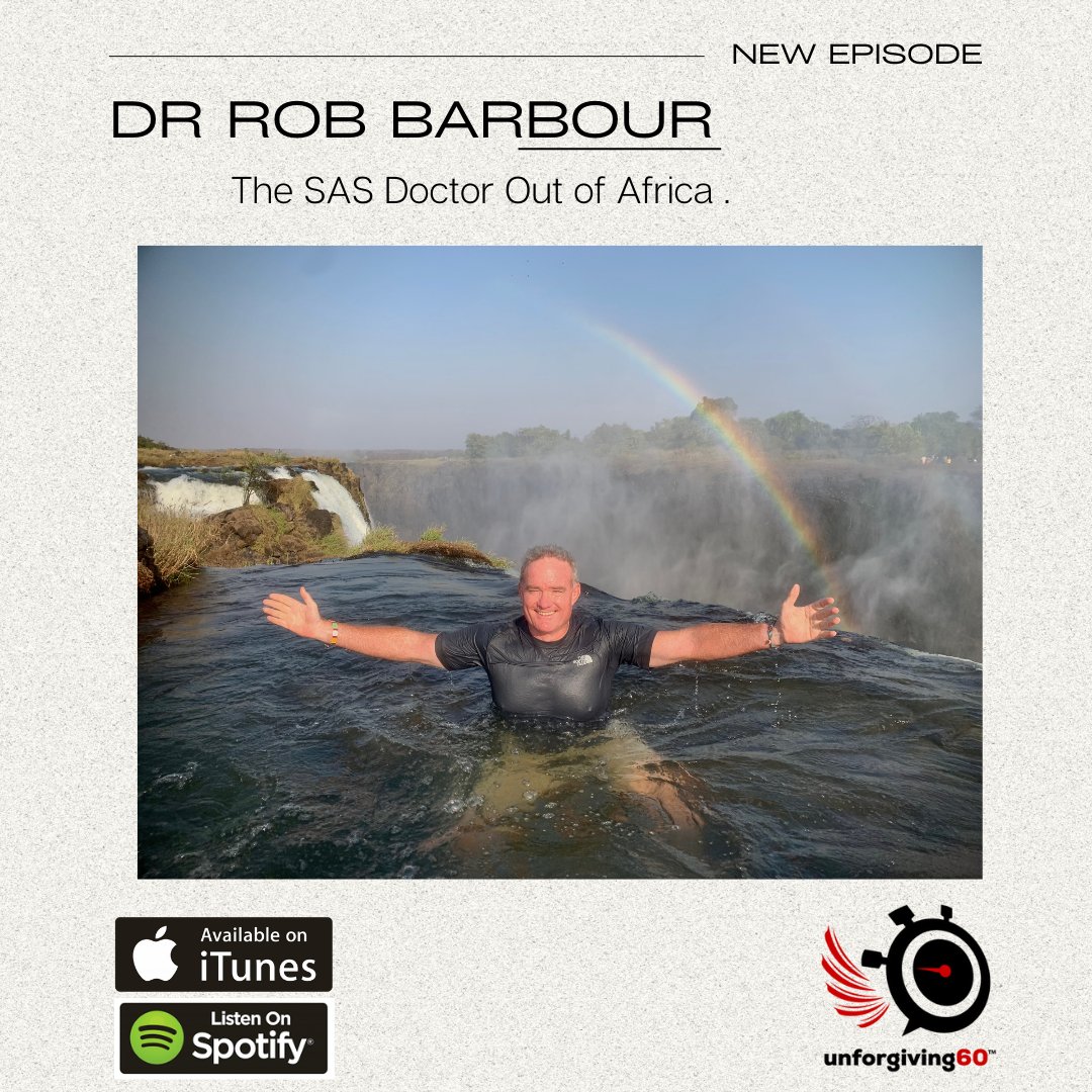 unforgiving60's tweet photo. NEW EPISODE OUT NOW-!
SAS DOCTOR DR ROB BARBOUR

Get a medical degree and then do SAS selection – as a Doctor!? Sounds mad. Well listen in.

#unforgiving60 #podcast #SAS #Africa #Tanzania #Kenya #medicine https://t.co/OIkhkiCwk3
