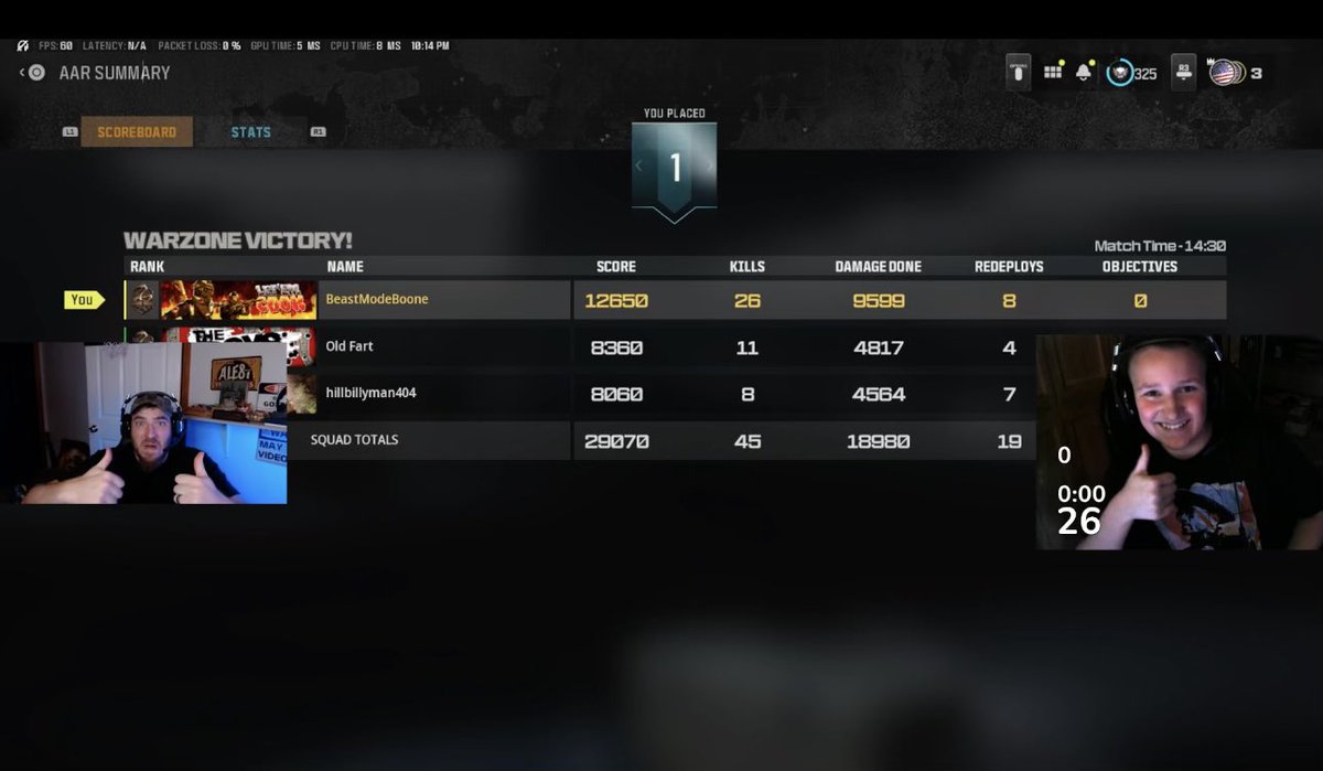 BeastModeBoone_'s tweet photo. We are ROLLING in Warzone Ranked tonight! Let’s go!! https://t.co/7pCstAekVy