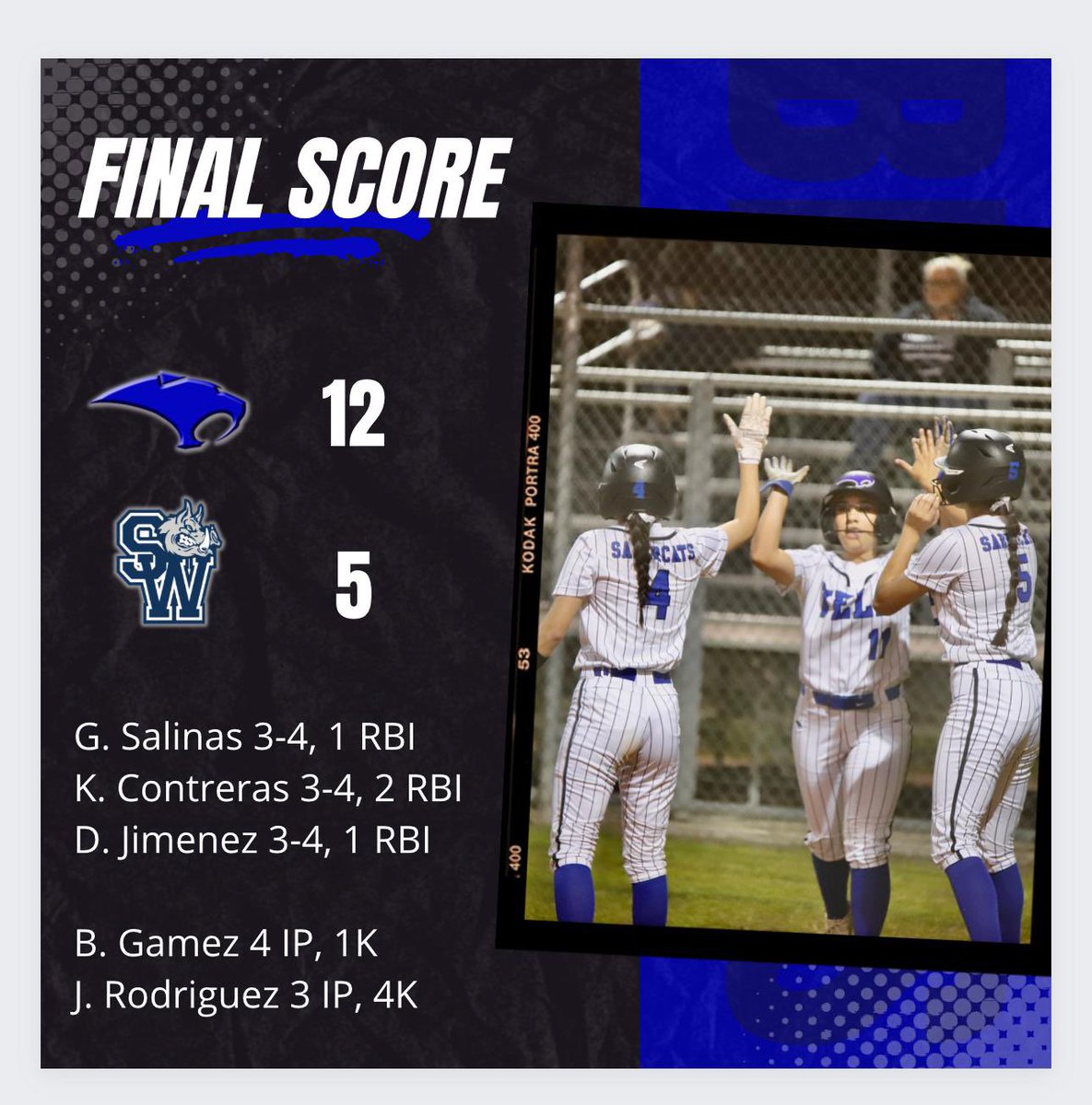 Starting off our District play with a W!! <a href="/TexHSSoftball/">Texas HS Softball</a> <a href="/Edinburgcisd/">Edinburg CISD</a> <a href="/EdinburgVela/">Robert Vela High School</a>