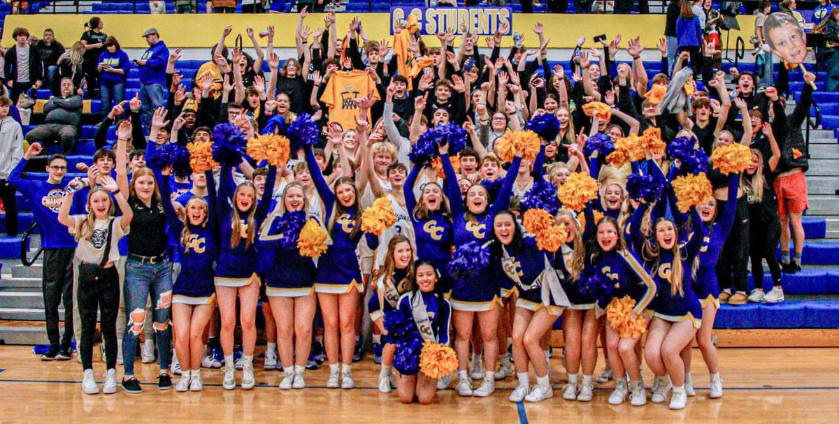 Shoutout to our <a href="/GCRage/">G-C Rage</a> student section tonight! 

📸: John Kennedy