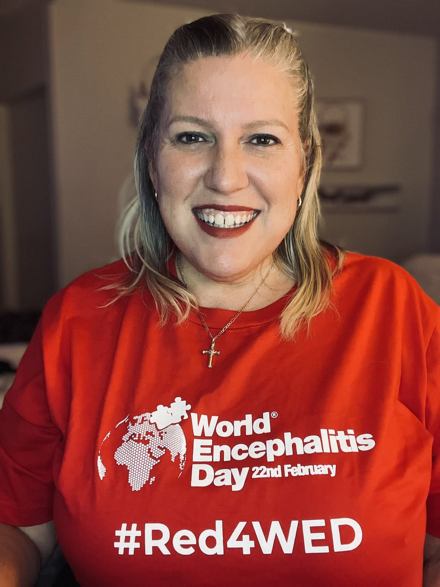 February 22nd is World Encephalitis Day. I’m a survivor of viral encephalomeningitis from October 2020. On the 22nd I challenge you to turn my profile RED!! Snap a selfie in a red shirt and help me raise awareness for this code red emergency by either commenting with your pic in…