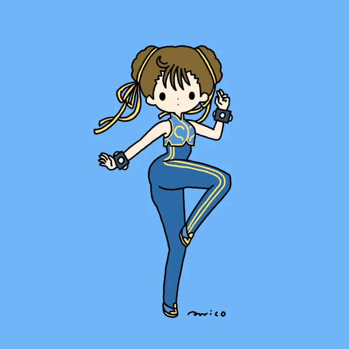 Chun-Li   #春麗生誕祭 #春麗生誕祭2024 #chunli #春麗#fanart (2020/2021) 