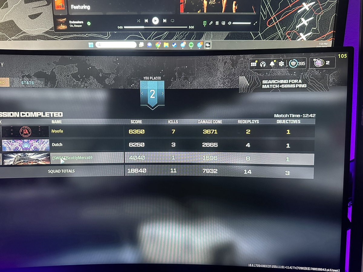 L2Troll69's tweet photo. @ATVIAssist how the fuck do I lose 53 SR on this game?! https://t.co/WkPyibUjH2