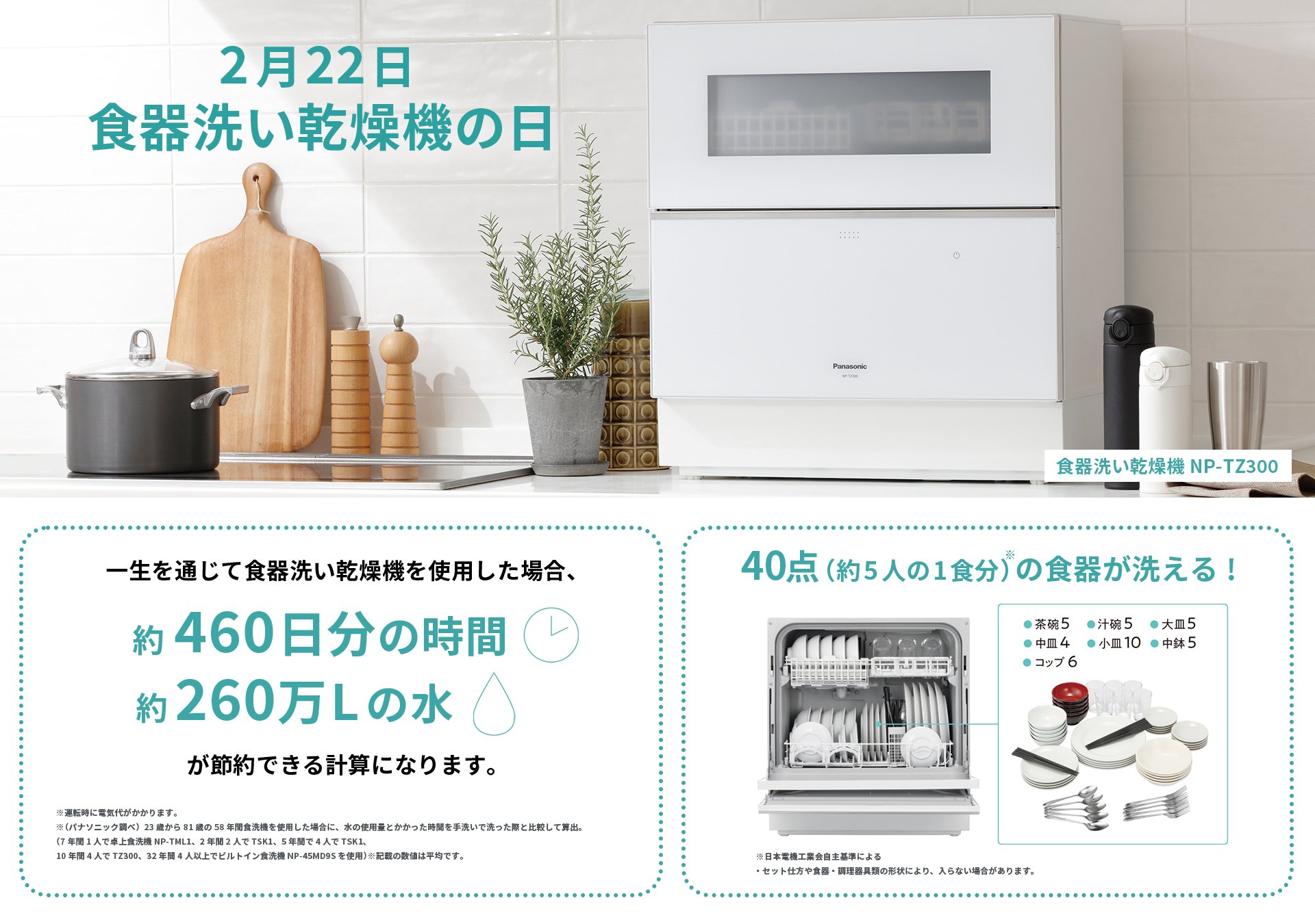 パナソニック Panasonic 電気食器洗い乾燥機 NP－TA4 2021年製