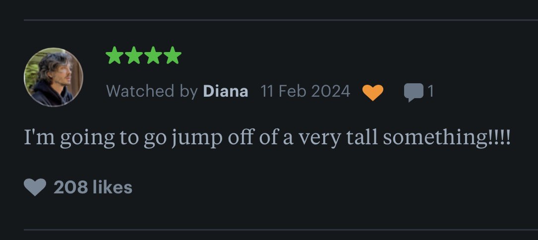 amymackenz's tweet photo. Letterbox reviews that sum up my #OneDay feelings https://t.co/T6Dhl4BZIO