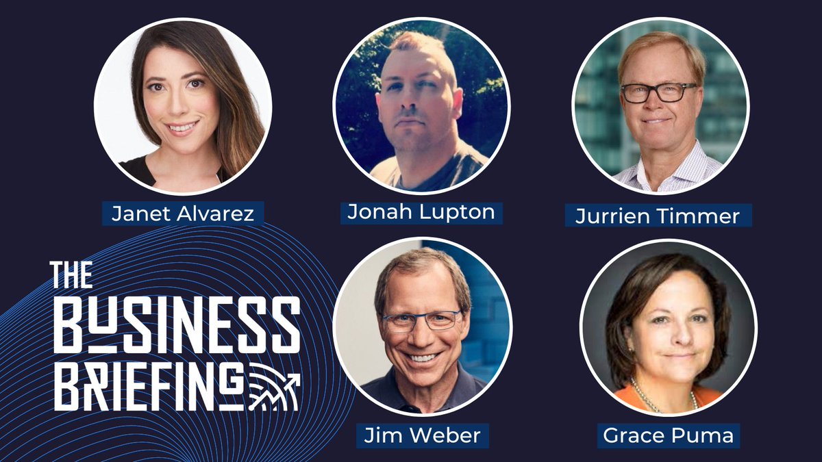The Business Briefing (@bizbriefing) on Twitter photo We are LIVE at 9AM with @JanetOnTheMoney!
GUESTS:
-<a href="/JonahLupton/">Jonah Lupton</a>
-<a href="/TimmerFidelity/">Jurrien Timmer</a>
-@JimWeberSeattle
🔊Tune in on <a href="/SXMBusiness/">SiriusXM Business Radio</a>🔊 We are LIVE at 9AM with @JanetOnTheMoney!
GUESTS:
-<a href="/JonahLupton/">Jonah Lupton</a>
-<a href="/TimmerFidelity/">Jurrien Timmer</a>
-@JimWeberSeattle
🔊Tune in on <a href="/SXMBusiness/">SiriusXM Business Radio</a>🔊