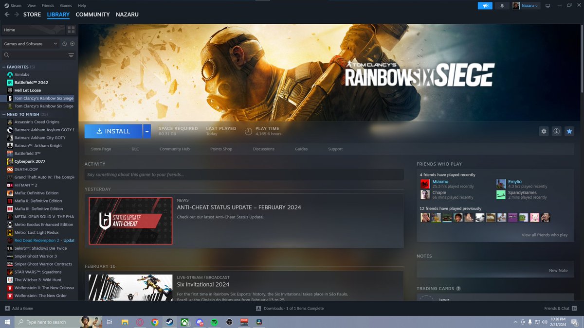 THE GAME UNINSTALLED ITSELF WHILE I WAS IN A GAME?????