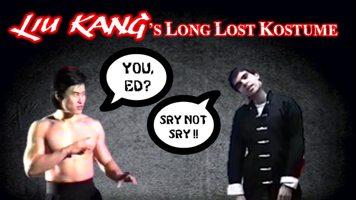 @MelquiCurty @TotalMK @annoyingdog322 @zpaul2fresh8 @tehdrewsus_MK @interloko I used this klip in my video on Liu Kang's long lost kostume!

youtu.be/2ZCN8_DmBew