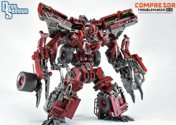 JQ_TREND's tweet photo. おもちゃ 合金 変形 ロボット Devil Saviour Troublemaker 第3弹 DS-03 Compresor 8体合体で巨大ロボット
https://t.co/HNHQCgIOHw
https://t.co/EzFLnhwUtb
#DevilSaviour https://t.co/FUR1EoLcCQ