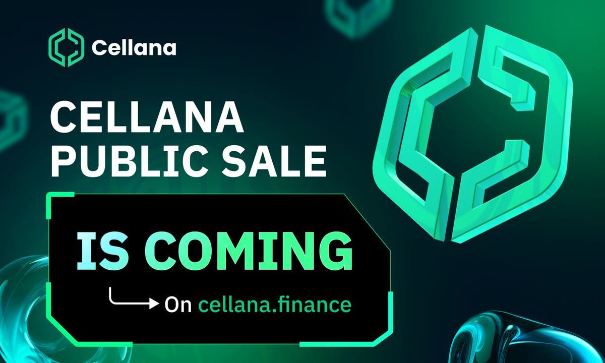 🔥Cellana Public Sale Is Coming Soon On Cellana Website ✨

The first public sale will occur on <a href="/Spores_Network/">Spores Network</a> , and the second public sale will be hosted directly on the Cellana website. 

Here are the 2 rounds in the public round on the Cellana website👇