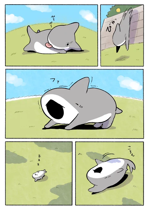 子ザメといれかわり 2/2 #猫の日