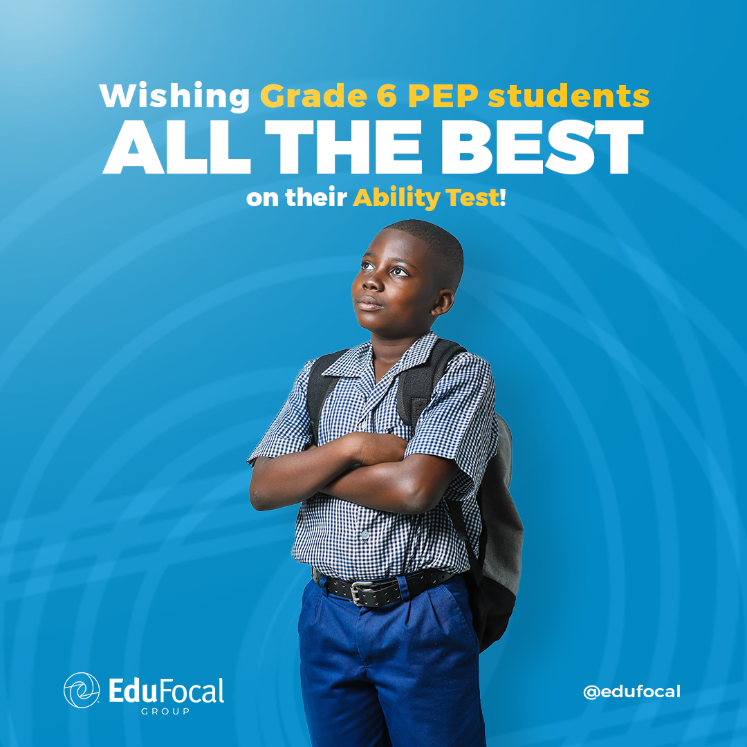 We're cheering on all Grade 6 PEP students as they do their Ability Test! 🙌🏾