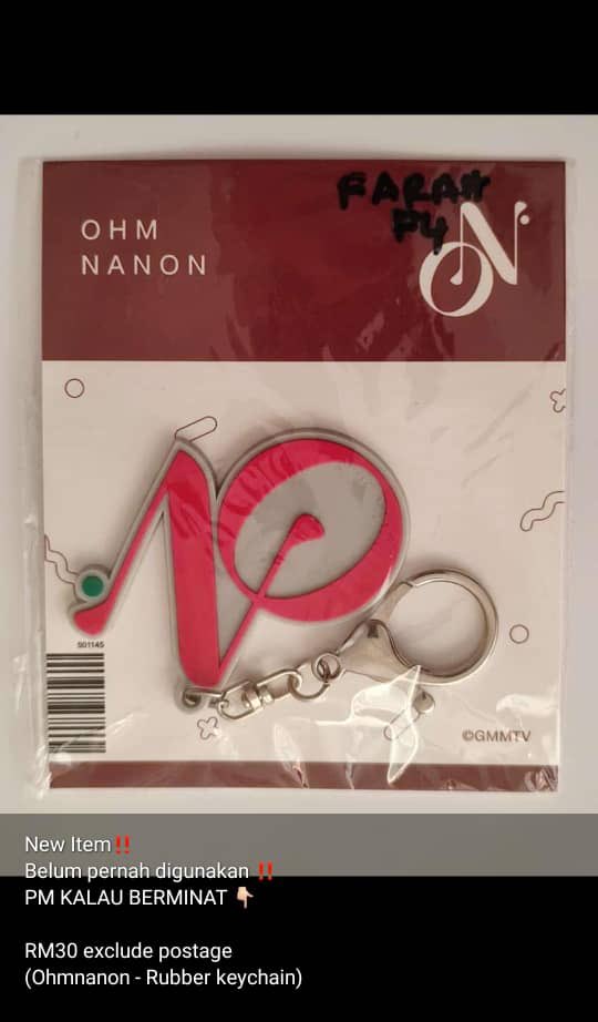 Gunchies's tweet image. Can dm if interested 😊
All items are onhand.
Malaysia based only, Thank You ❤️

WTS Thai Merch 
#pasarbl #thaimerch #magenta #ohmnanon #bwdn #brightwin