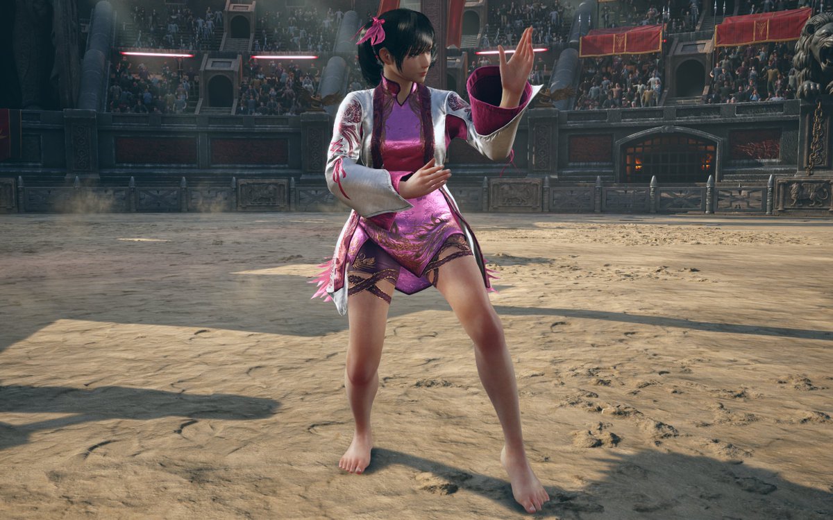rockexxe's tweet photo. Tekken 8 mod - Xiaoyu TK8 Style Barefoot Default https://t.co/4uQDk8gZHv