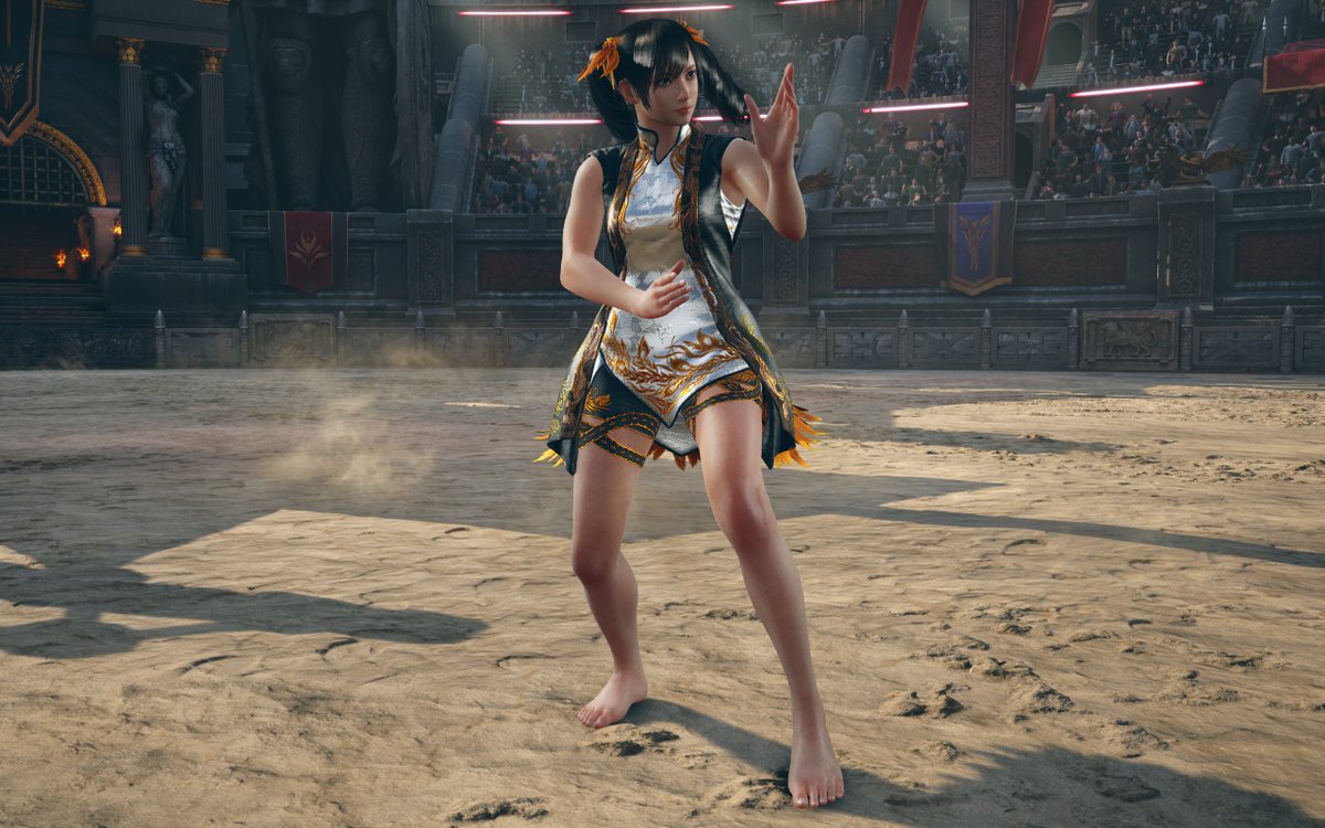 rockexxe's tweet photo. Tekken 8 mod - Xiaoyu TK8 Style Barefoot Default https://t.co/4uQDk8gZHv