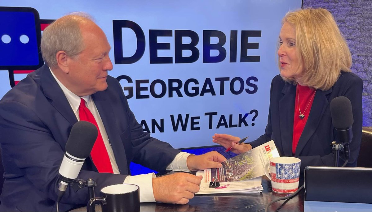 Kudos to Debbie Georgatos for her excellent “America Can We Talk?” podcast.  She asked great questions during our taping yesterday.

#DayforCongress
#itsanewday 
#DarrelllDay
#32ndCongress
#Congress
#americacanwetalk 
#debbiegeorgatos