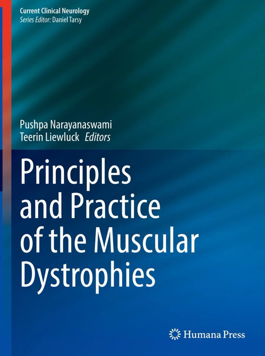 Finally the book, Principles and Practice of #MuscularDystrophy, 
is published!!! Thanks to coeditor, all authors and my family. #LGMD #Myopathy #RareDisease #OPMD #FSHD #MyotonicDystrophy