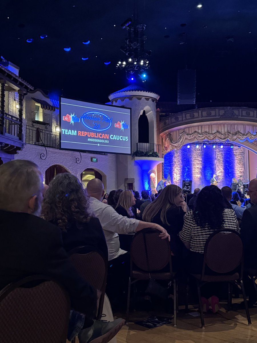 Cyndi_Carrasco's tweet photo. What a fun night at Hoosier Idol! This annual event hosted by Mental Health America of Indiana raises funds to help Hoosiers overcome mental health struggles and thrive. https://t.co/c3yAeUlJVA