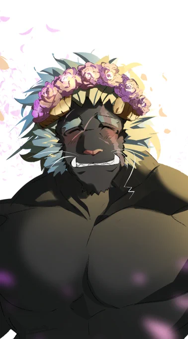 クランプスと主4皆の花冠見たい絵#放サモ 