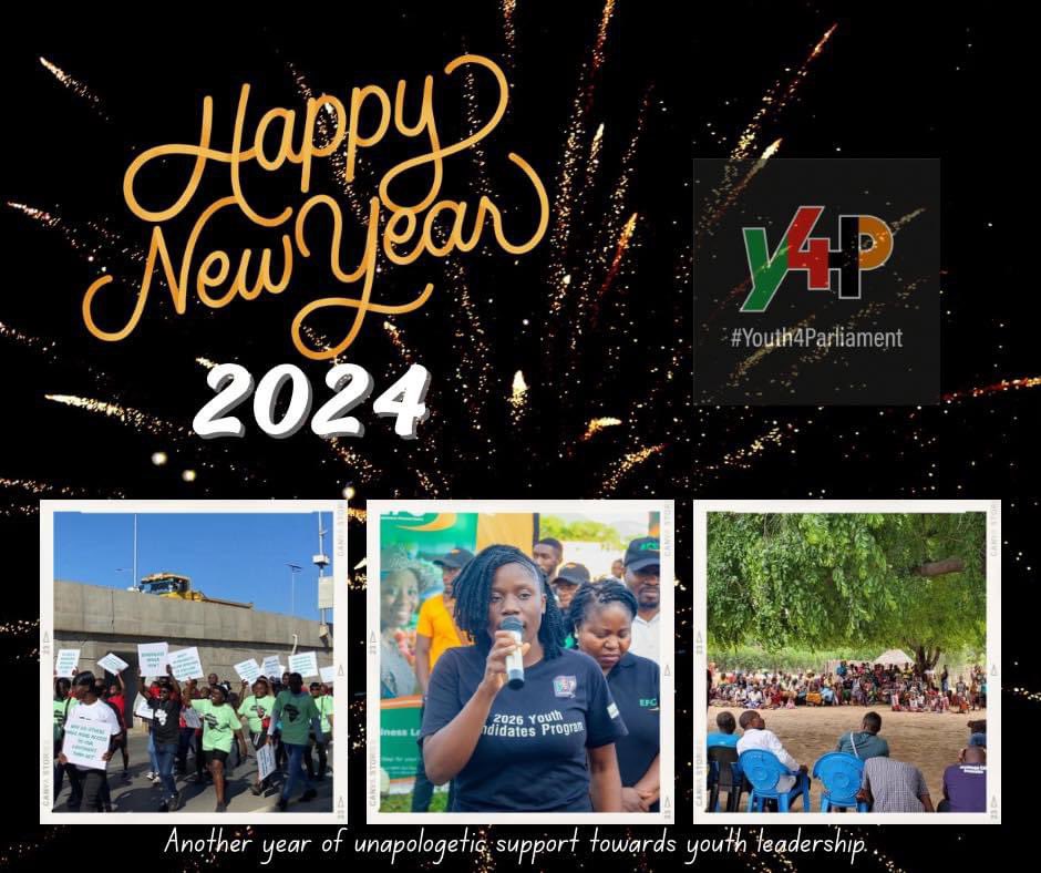 Another Year of Unapologetic support towards Youth! 

The movement looks forward to the year when Youth reclaim their rightful seat at the table and takeover politics. 

#YearOfPoliticalTransformation. 
#Youth4Parliament
#2026programofaction