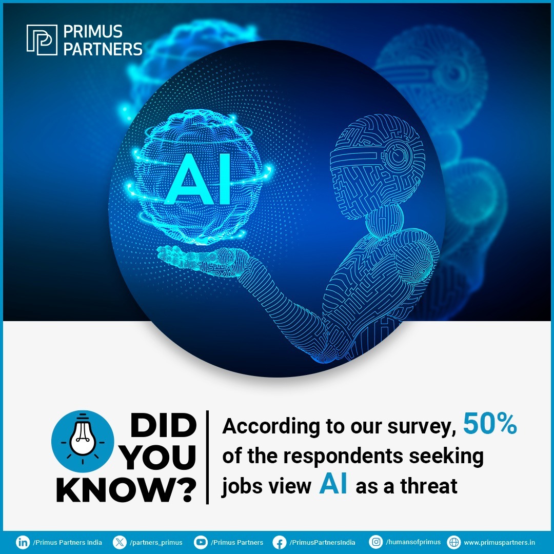 Our recent survey of over 2000 individuals revealed a shared goal of pursuing greater #job opportunities. Given the increasing impact of #AI, this collective aspiration underscores the importance of having relevant #skills.

Read more:
primuspartners.in/reports/indias…

#Indiaat2047