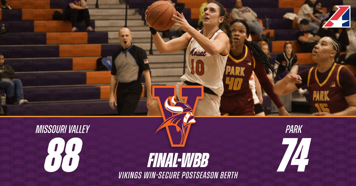 Missouri Valley College Women's Basketball Tops Park, Secures Heart Postseason Tournament Berth! #valleywillroll
valleywillroll.com/sports/wbkb/20…