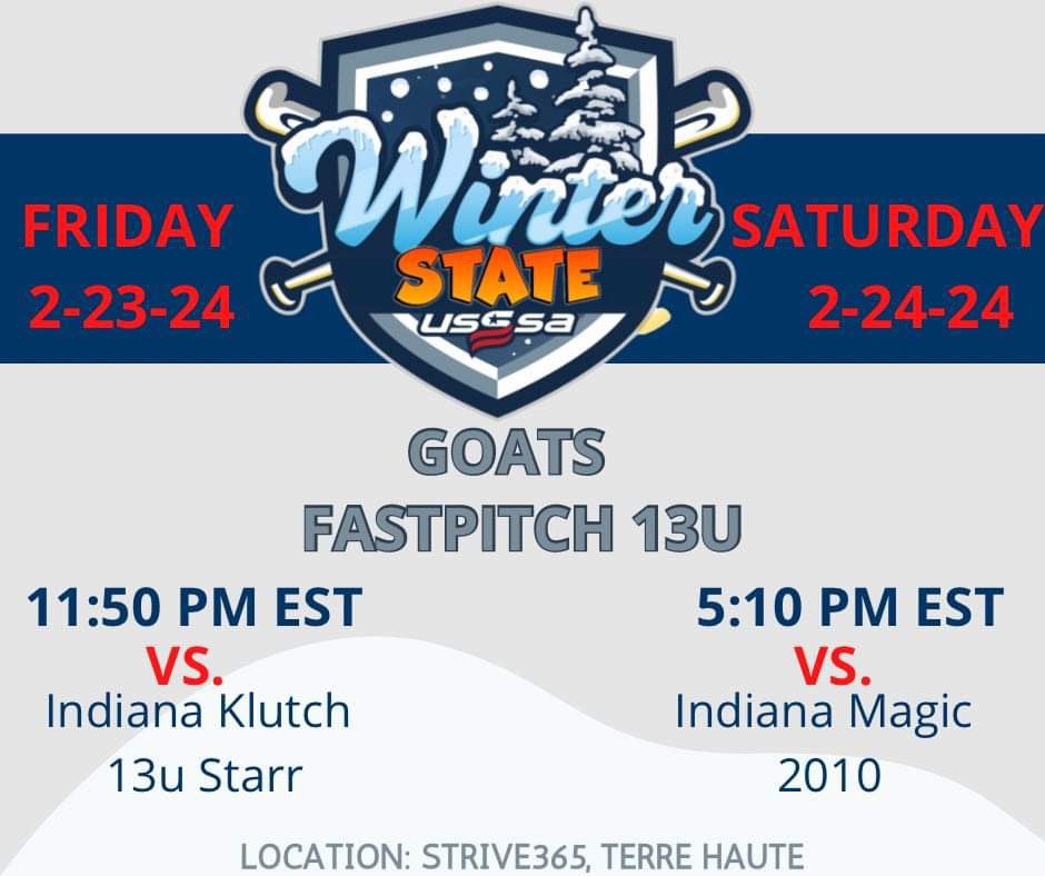 NWIgoatsFP's tweet photo. The GOATS take the 💎 this weekend in Terre Haute for @USSSAFastpitch 🥎 Winter State! #usssa #fastpitchsoftball 
#travelsports #softball #wetheones #PositiveVibes #GoatSquad https://t.co/9TpQlmJRRO