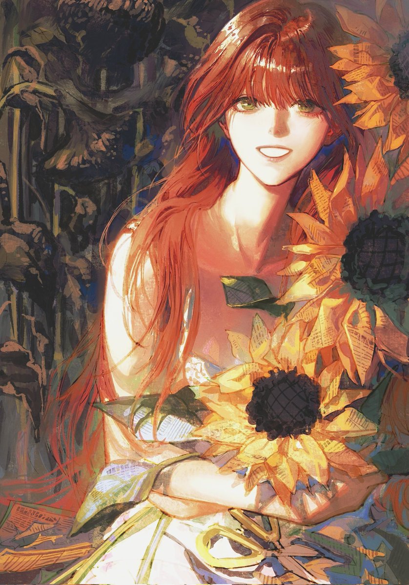 acyantree's tweet image. “花会再开，离去的人也会回来”