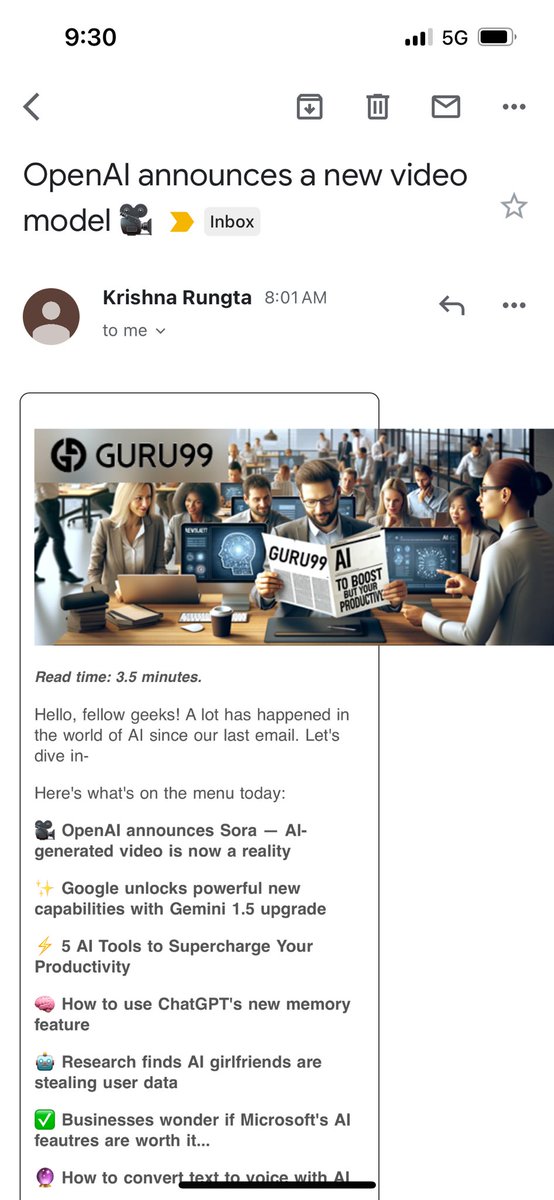 DixitJaishree's tweet photo. @guru99com hey it seems like your emails are not rendering fine. Please get them fixed and yea, Hire QA for Quality assured email campaigns. https://t.co/sY2bW5AiQO