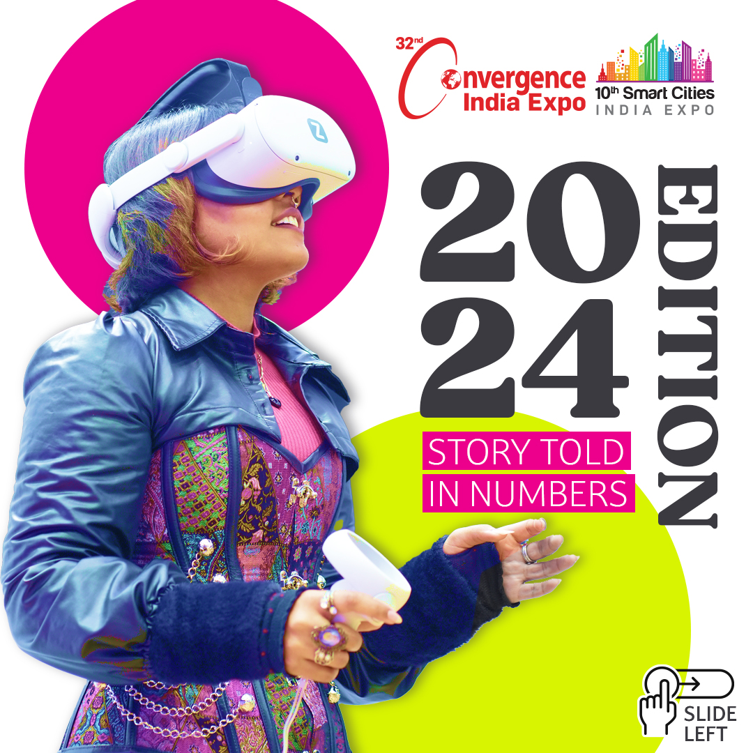 Dive into the success story of our 2024 edition told in numbers! ✨
As India's largest Tech & Infra expo, we are thrilled to share the impact and milestones achieved. 📊

Gear up for the next chapter to be held on 19-21 March 2025!

#CI2025 #SCI2025 #Techexpo #Smartcity #b2bevent