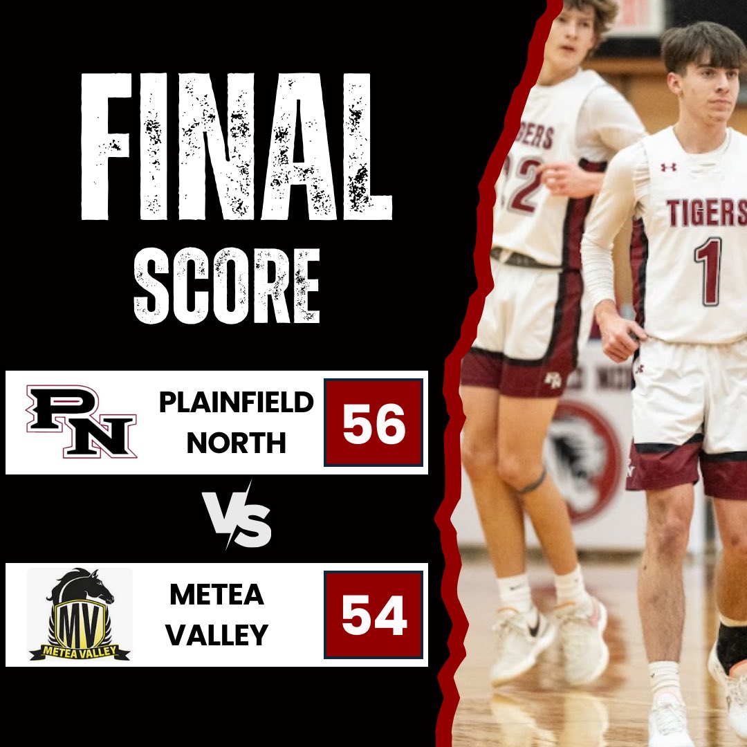 Tigers get a win at the buzzer over Metea Valley. 

Jeffrey Fleming — 35pts

Will play Waubonsie Valley on Friday for 4A IHSA Regional Championship.
