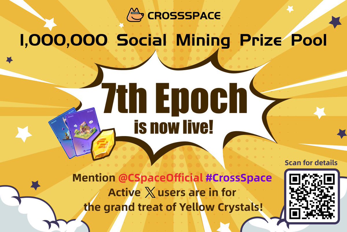 800_frontier's tweet photo. 【🔱 #Crossspace @CSpaceOfficial 】
📣ソーシャル、ゲーム、Web3 Financeを兼ね備えた注目のソーシャル マイニングの #SoGaFi 🎉
╋━━━━━━━━━━━☆★
📣【Epoch 7 】
新シーズンスタート🚀
⏰2/22〜3/6(UTC+8)まで
★☆━━━━━━━━━━━━╋
毎日デイリータスクをこなすだけでもOK🙆♀️
もしもクロスペで私を見つけたらフォローとコメントいただければフォロバにお伺いいたします🫶❤️
今シーズンから私もKOLの仲間入りさせていただきました❣️
よかったらジャンジャンメンションしちゃてください😊❤️
👉 @800_frontier
🔻クロスペ新規登録はこちらから💁♀️
🔗 https://t.co/mMC2hGorWP
紹介コード : Z7IxexgS