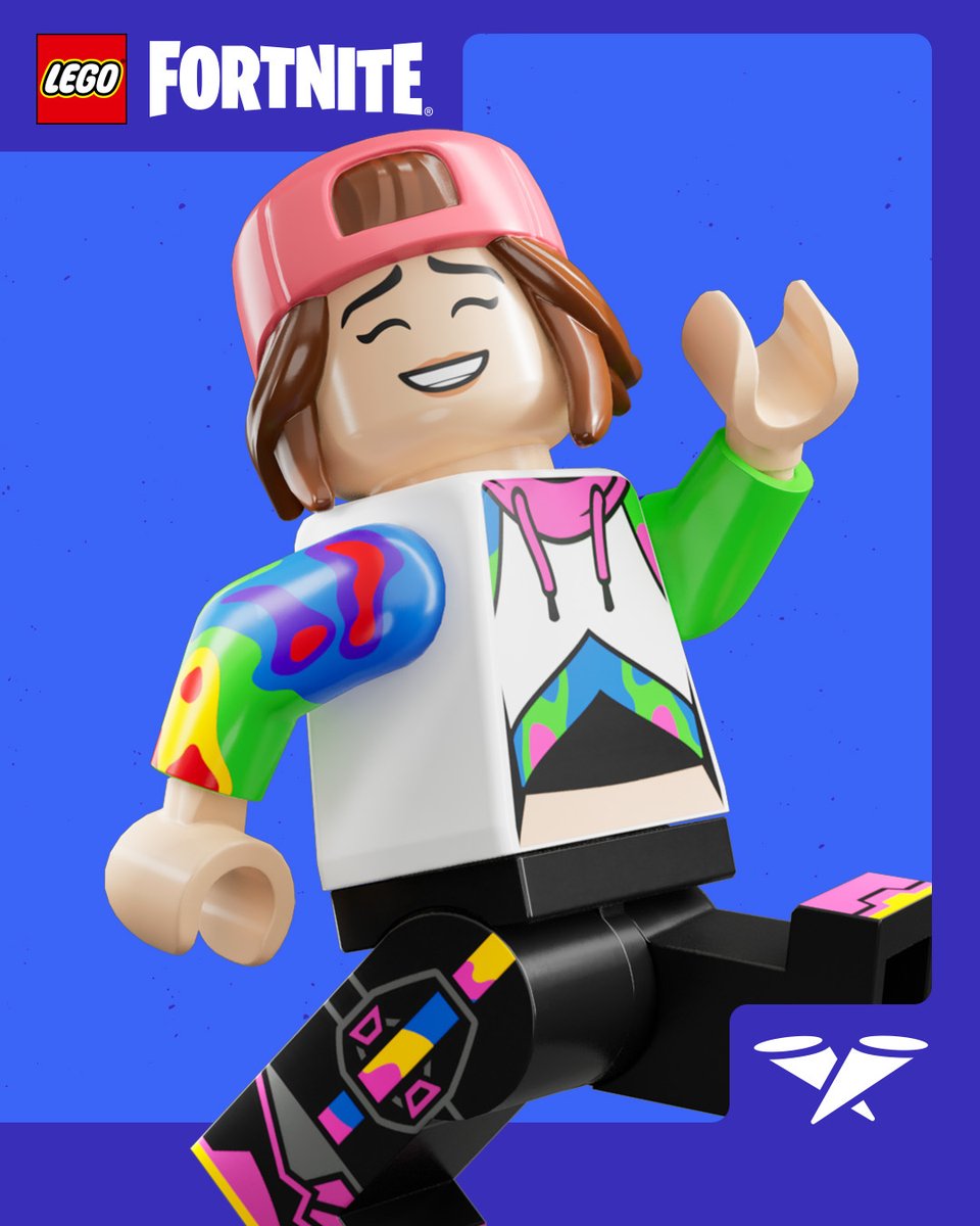 so like i have a freaking LEGO skin now. LEGO! she's so perfect. can't wait to see her in game 🩷 CODE LUFU 🩷 @LEGOFortnite
