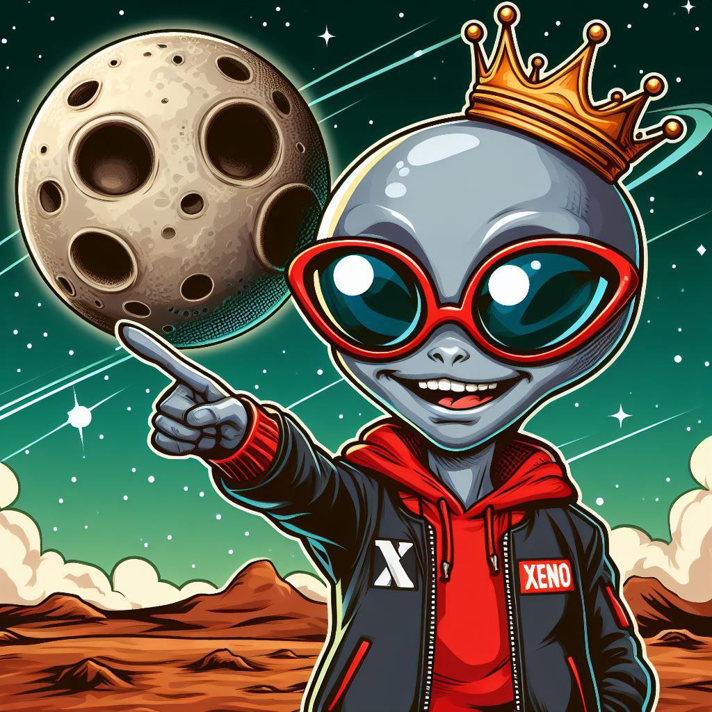 Xenoid777's tweet image. $XENO 👽 will be all over the TV 📺 soon 🔥 #ALIENARMY 
#memecoins
CA: 0x451fd37983d494bce294295f78a426832376b7df