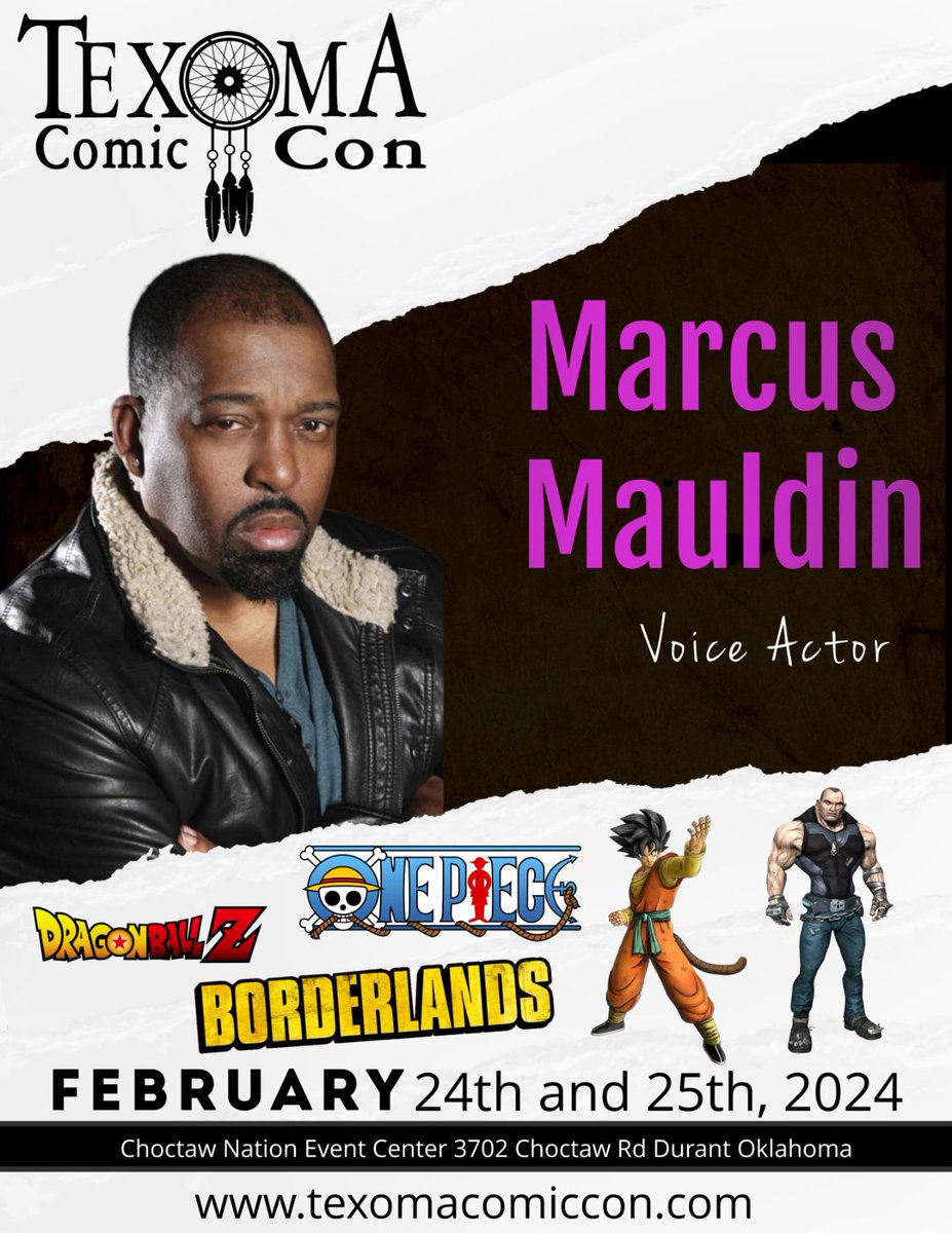 TheVoiceOfBrick's tweet photo. ๐จ The 1st annual Texoma Con drops this weekend in Durant, Oklahoma. Let's make it a Huge success. Team Brick shirts, PunchTime braceletts, and Fan Art!!! Sat. 10-6 & Sun 11-4.
#Borderlands #Borderlands2 #BorderlandsFam #Borderlands3 #BerserkMerc #TheSlabKing #HeySlab #Blood https://t.co/8LNzIiYZYS